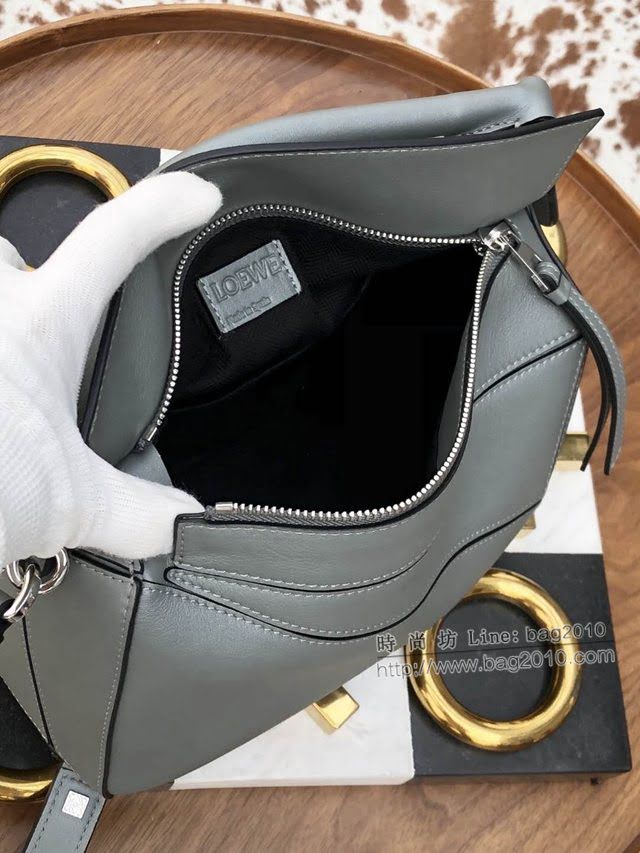 LOEWE經典爆款包包 羅意威小號Puzzle拼接手提斜挎包 10172  tcl1199